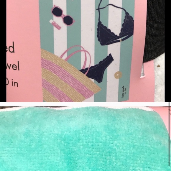 🏖🕶Kate spade beach towel ⛱👙 - Picture 2 of 2